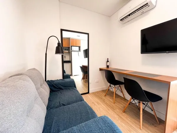 Studio Mobiliado no Água Verde |  Locado | Renda Imediata | Ed. LINK | à venda por R$ 350.000 - Curitiba/PR - foto 4