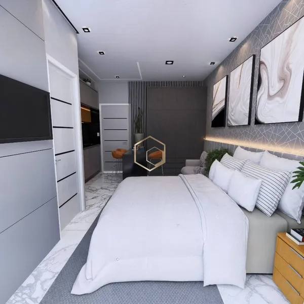 STUDIO À VENDA NO NOVO MUNDO | 24 M² | LA COURBE | IDEAL PARA MORAR OU INVESTIR - foto 2