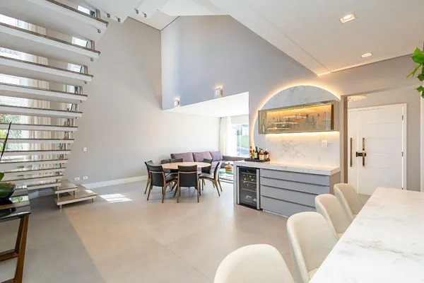 Casa com 4 dormitórios à venda, 330 m² por R$ 3.330.000,00 - São Braz - Curitiba/PR - foto 4