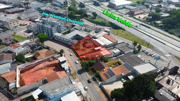 Terreno à venda,1349.00 m², Pinheirinho, CURITIBA - PR . - foto 2