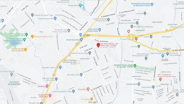Três terrenos disponíveis para venda na Rua Arthur Ramos no Bairro Alto em Curitiba/PR - foto 4