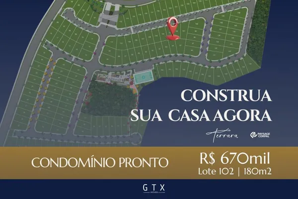 TERRENO EM CONDOMÍNIO - 179,48m² Terrara - Condomínio Clube Pilarzinho - Pronto para Construir - foto 2