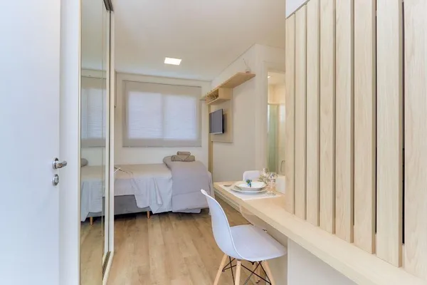 Studio MOBILIADO COM GARAGEM à venda, 17 m² por R$ 425.000 - Rebouças - Curitiba/PR - foto 5