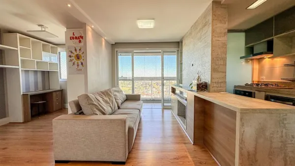 Apartamento 77m² - 3 Quartos (Mobiliado) no Flexcity - Andar Alto e 2 Vagas - foto 3