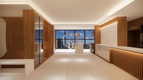 APARTAMENTO ALTO PADRÃO COM 2 SUÍTES | SEMIMOBILIADO | VISTA PANORÂMICA | CASA MILANO - foto 4
